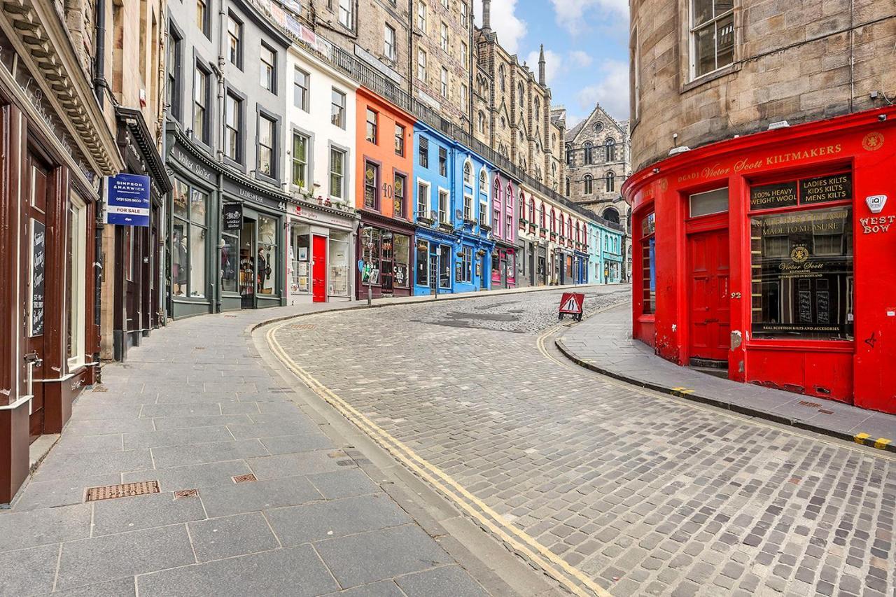 Joivy 1 Bed Flat, Heart Of Grassmarket Edimburgo Esterno foto